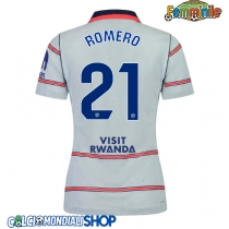 Maglie da calcio Atletico Madrid Cristian Romero #21 Terza Maglia Femminile 2026-27 Manica Corta